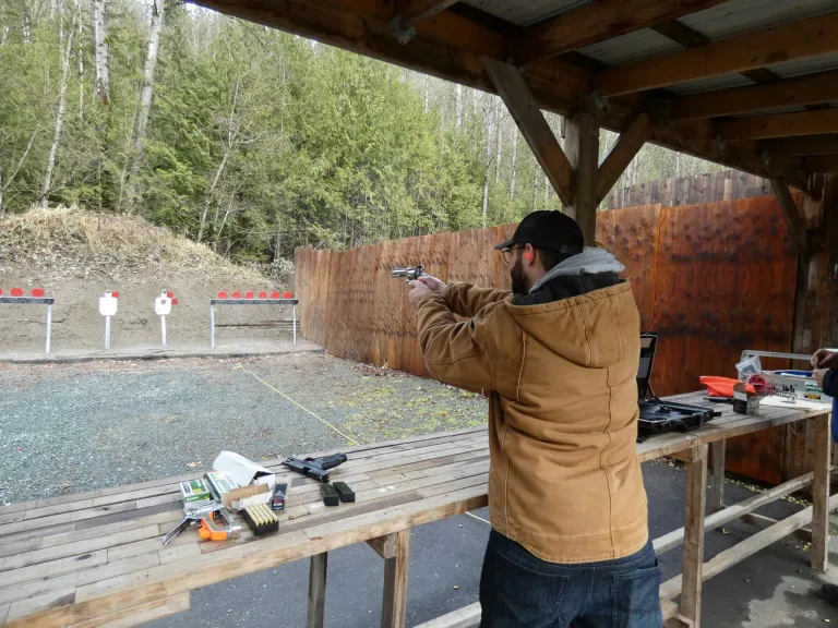 Outdoor shooting range